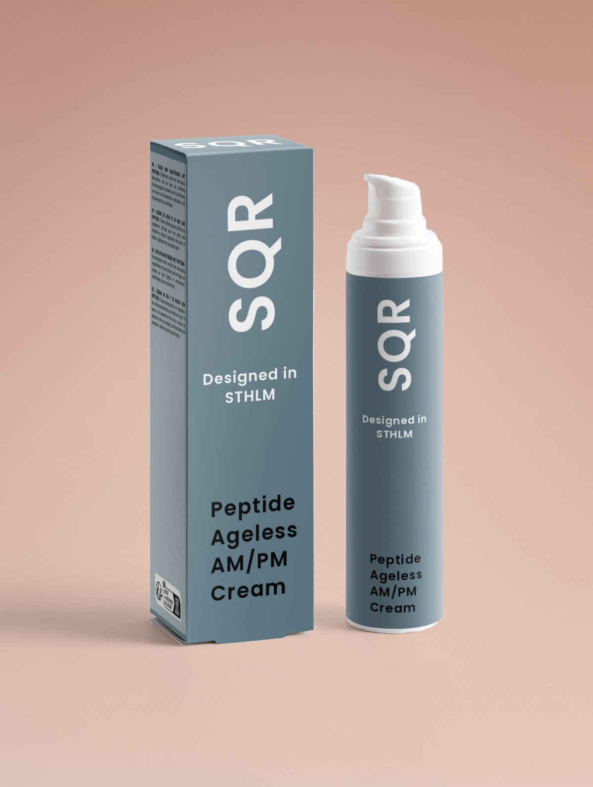 SQR. Peptide Ageless AM/PM Cream, product mockup