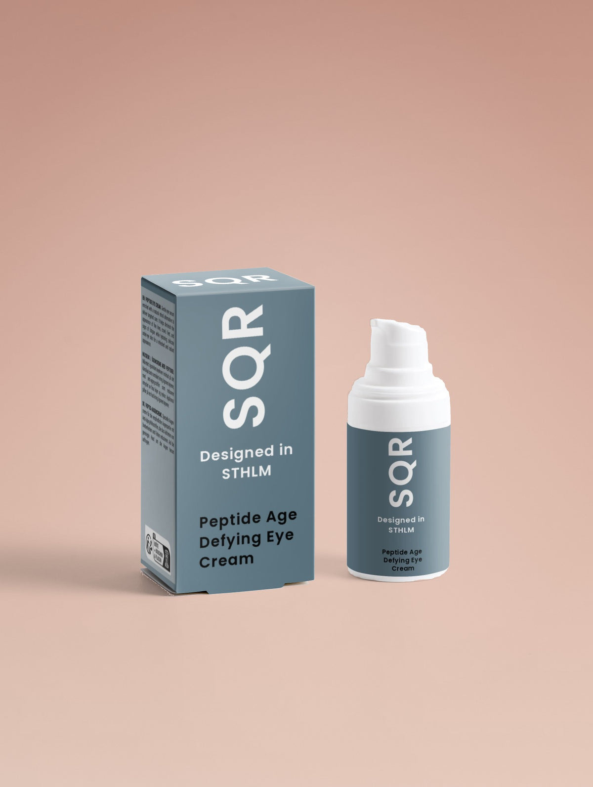 SQR. Peptide Age Defying Eye Cream, product mockup