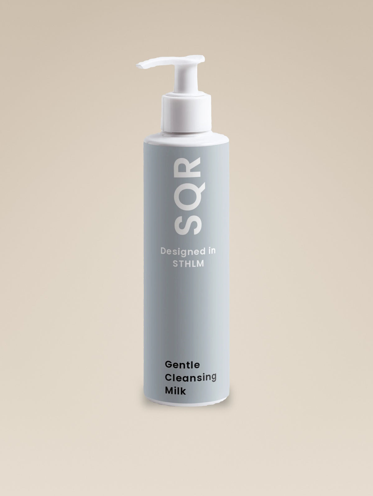 SQR. Cleansing Milk, product mockup