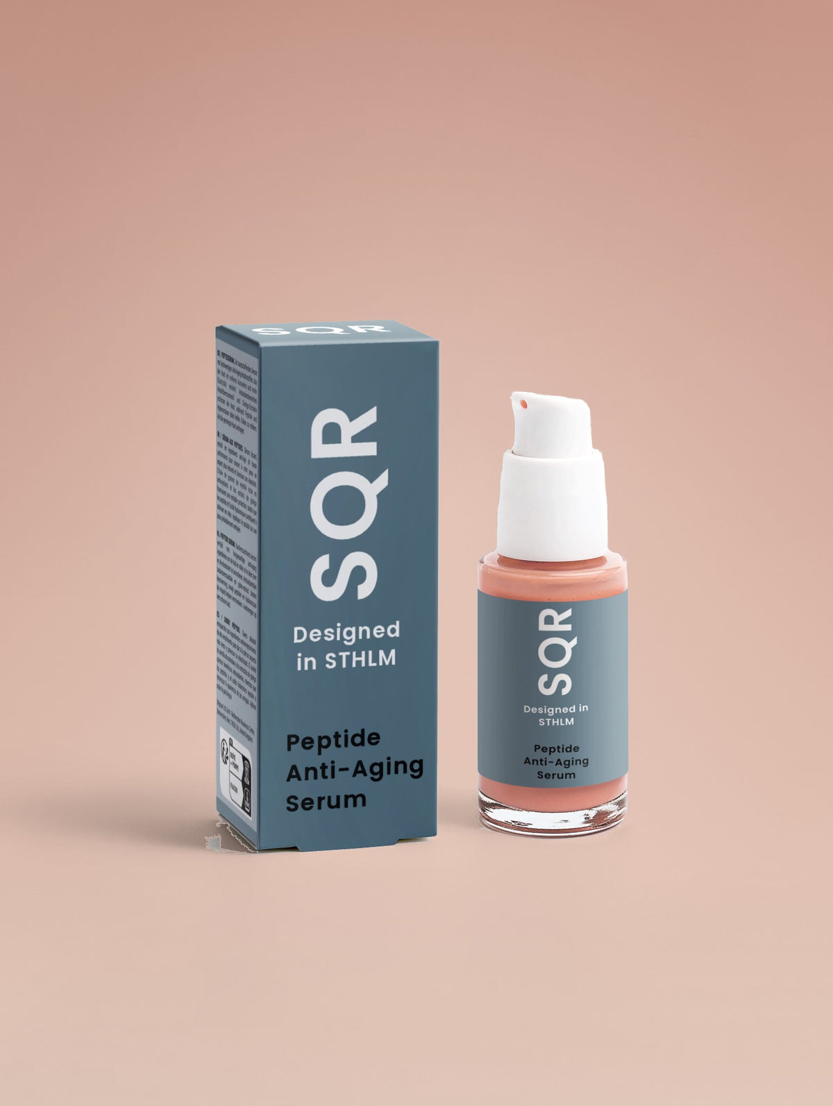 SQR. Peptide Anti-Aging Serum, product mockup