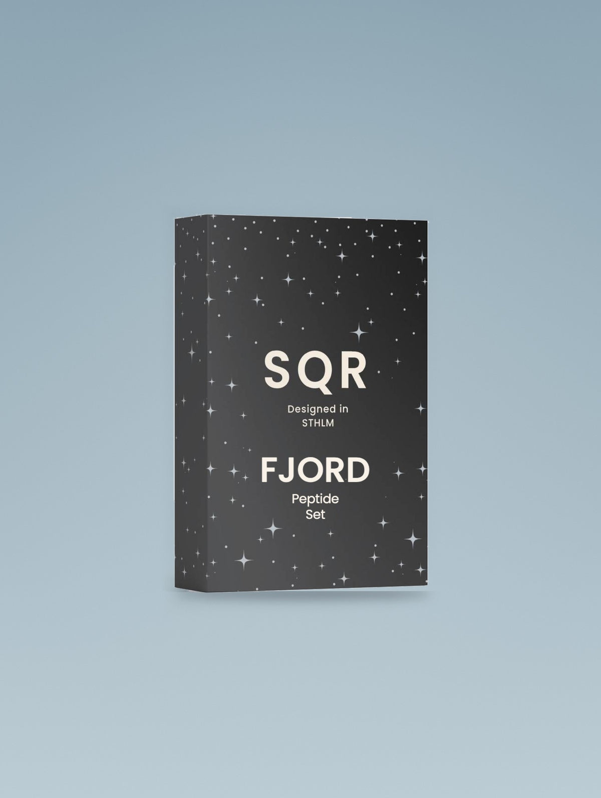 SQR. FJORD set, closed box mockup